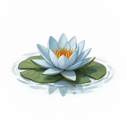 Blue Lilies
